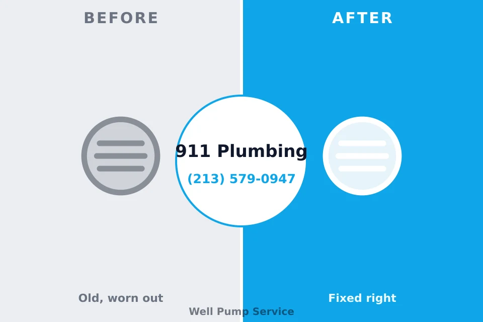Before and after: plumbing repair Innovation, VA